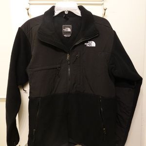 North Face Denali Zip Up Fleece Jacket - Black